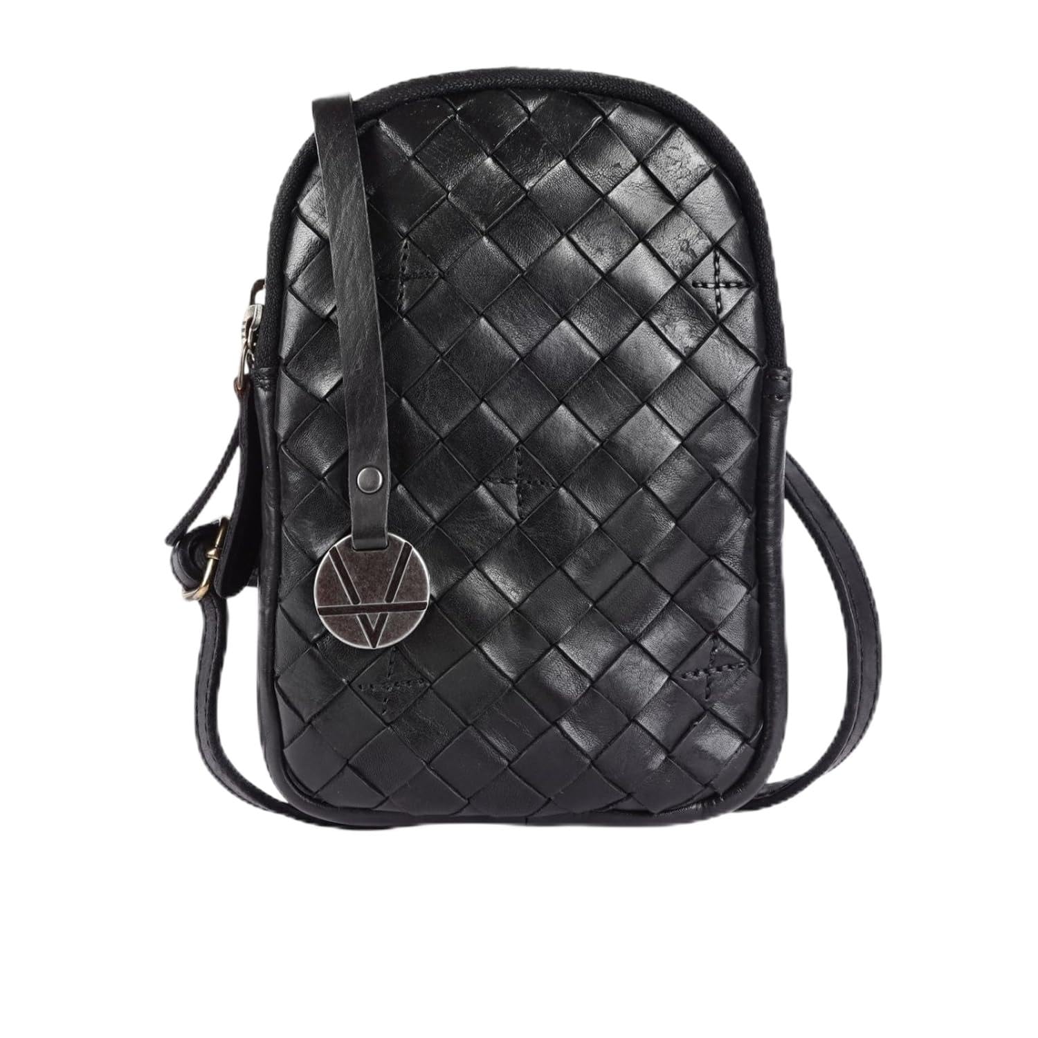 VILENCA HOLLAND Genuine Leather Small Leather Crossbody Bags For Women Cell Phone Purse With Adjustable & Detachable Strap