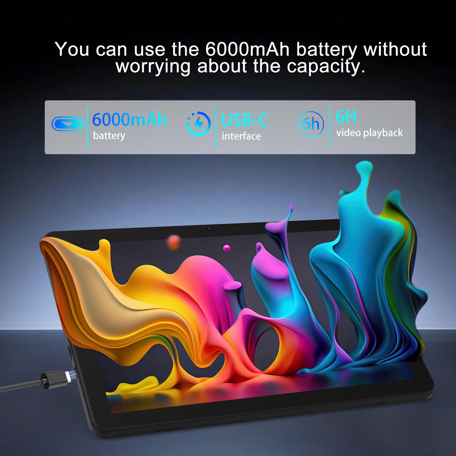 Amazon.com : Android 15 Tablet 10 inch Tablets, 20GB RAM 128GB ROM