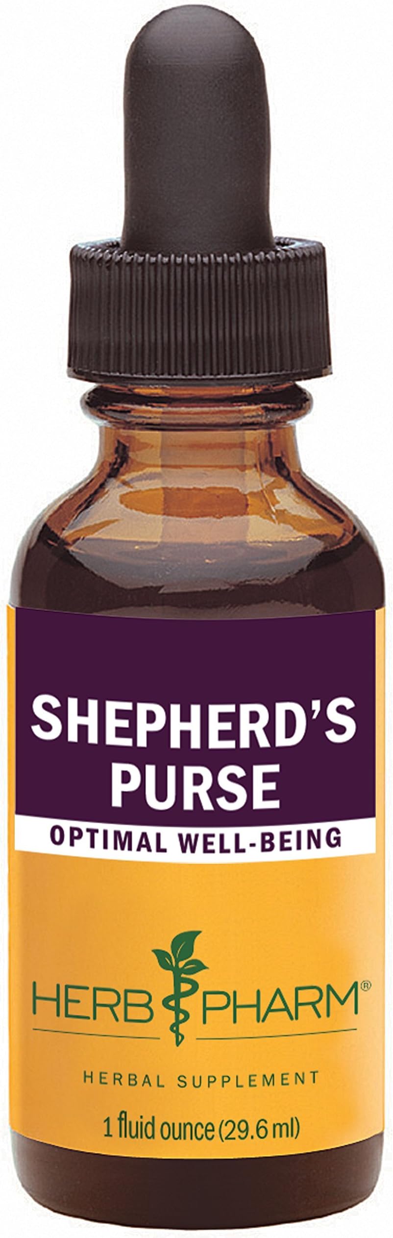 Certified Organic Shepherd's Purse Liquid Extract, 1 Oz