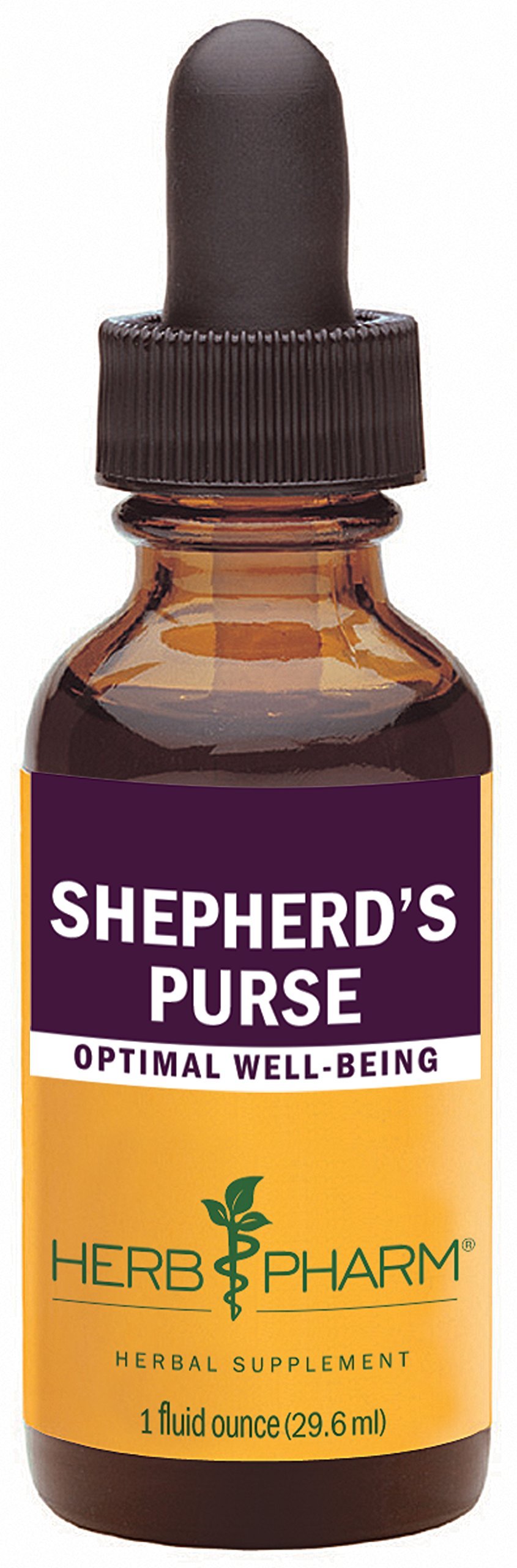 Herb Pharm Certified Organic Shepherd's Purse Liquid Extract, 1 Oz