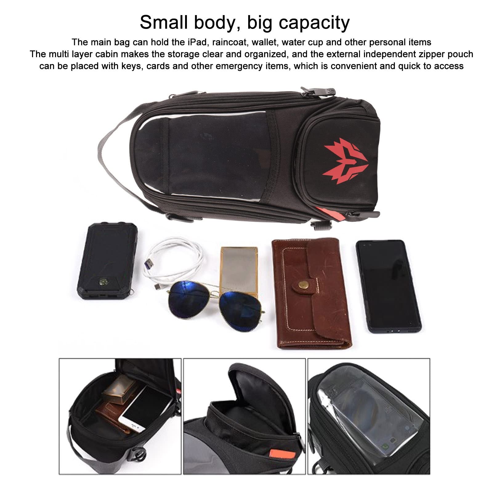 Sacoche de Réservoir de Moto Imperméable Grande Capacité 10L (pour R1250GS Africa Twin) Bolsa tanque motocicleta Tankväskor