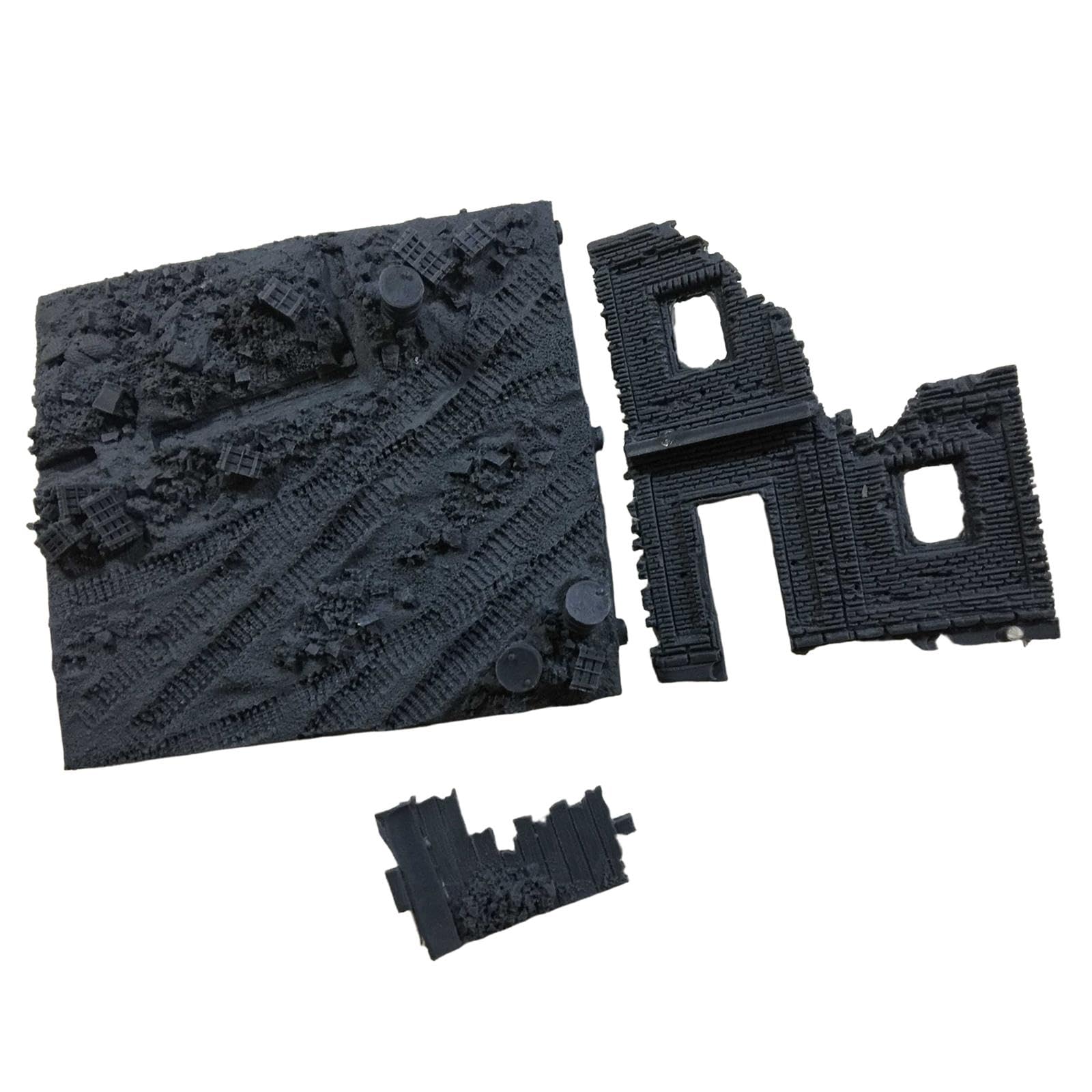Amazon | Toysmith 1/72 廃墟模型 ジオラマ模型 樹脂製