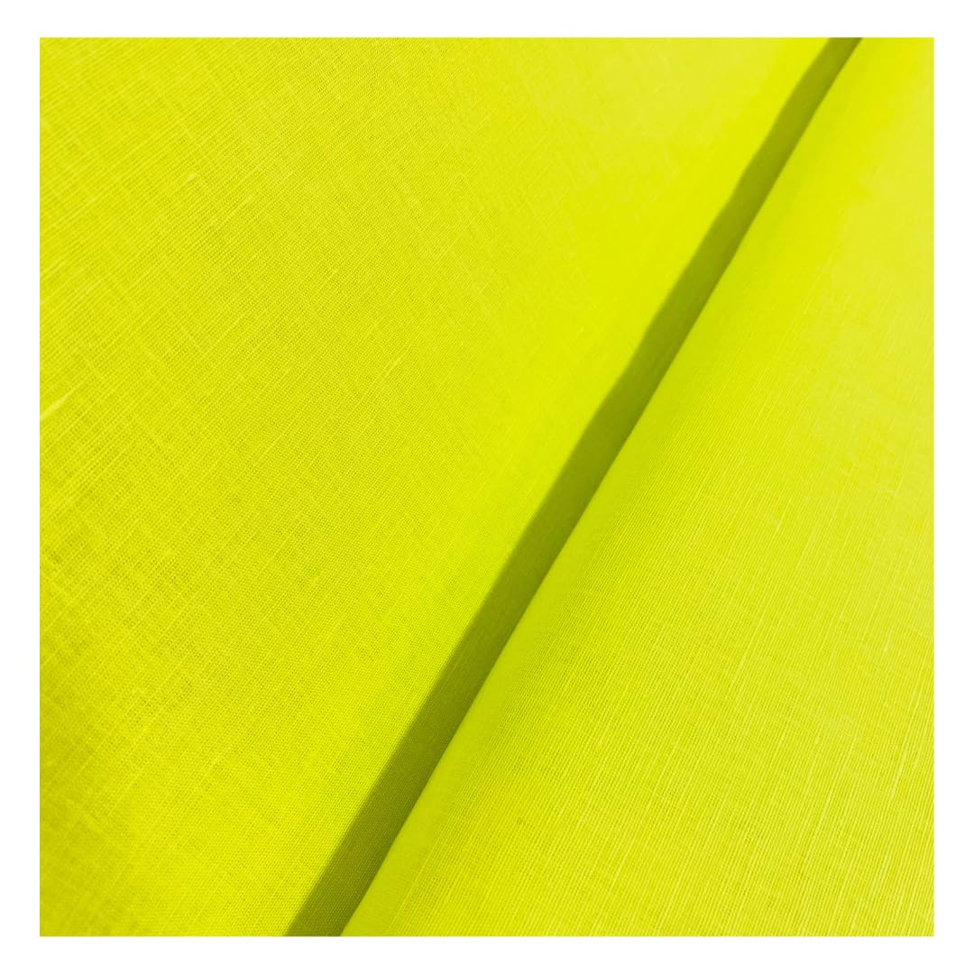 Arvind Cotton-Linen Premium Shirting Fabric (Sizes or Cuts Available, Standard 1.60M, Colour Green) (1.60M)-image-1