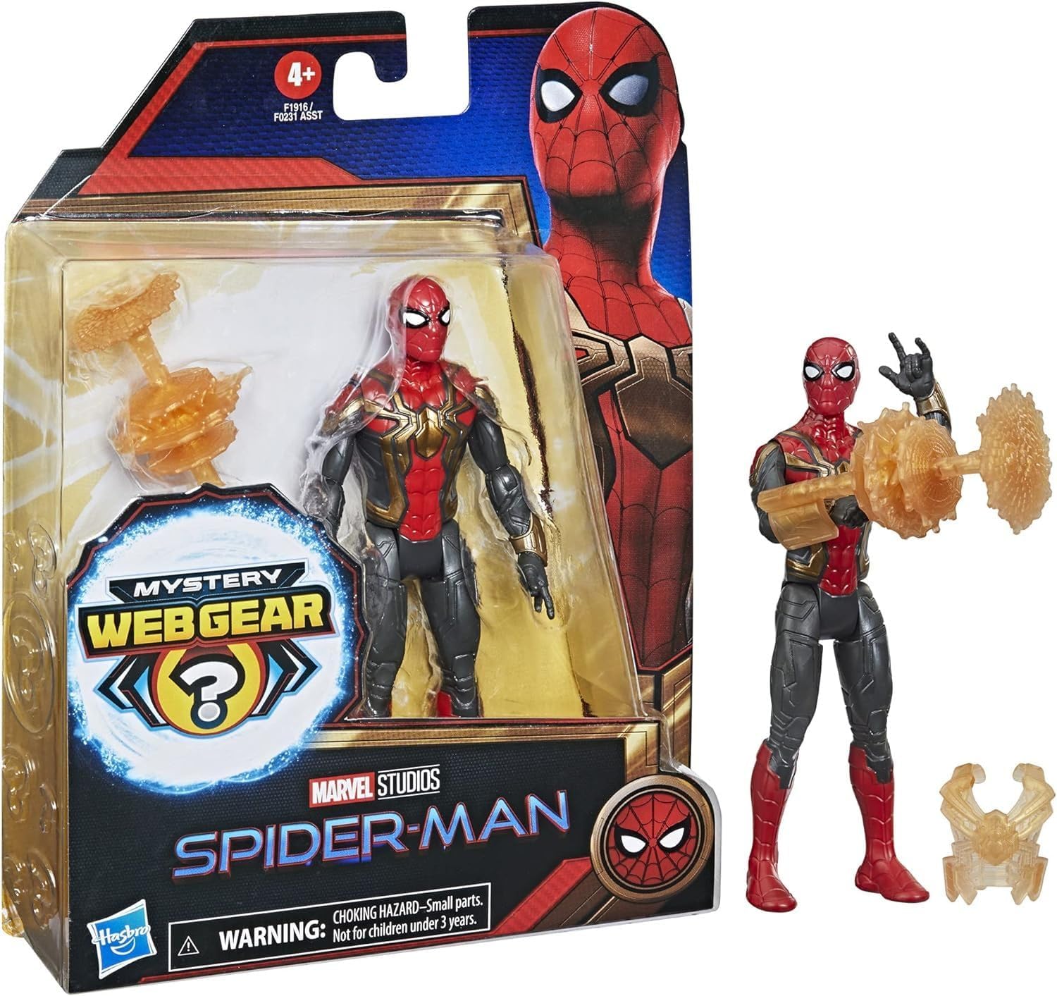 Spider-Man Mystery Web Gear Iron Spider Integrated Suit