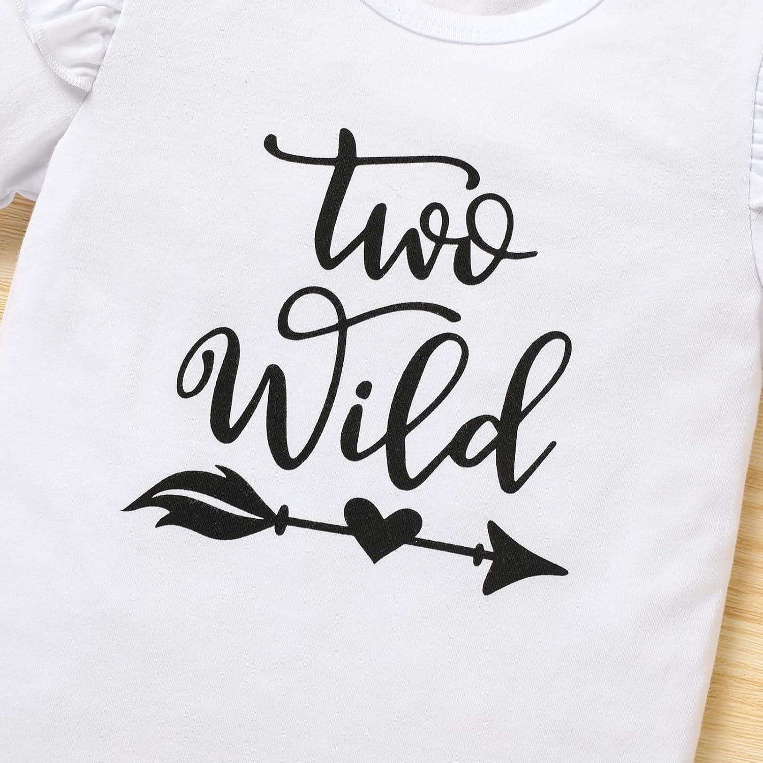 Viworld Baby Girl 2nd Birthday Outfits Ruffle Sleeve Wild Two Shorts Set Cake Smash Summer Clothes - Image 5