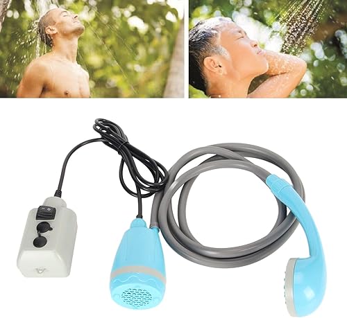 Miniatura 4 de TOPINCN Kit de lavado de coche portátil para ducha de campamento rápido, incluye conector azul, ideal para usos al aire libre