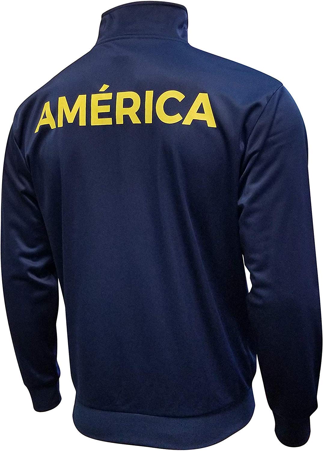 Icon Sports Men Club America Official Licensed Zipper Soccer Jacket Medium 030