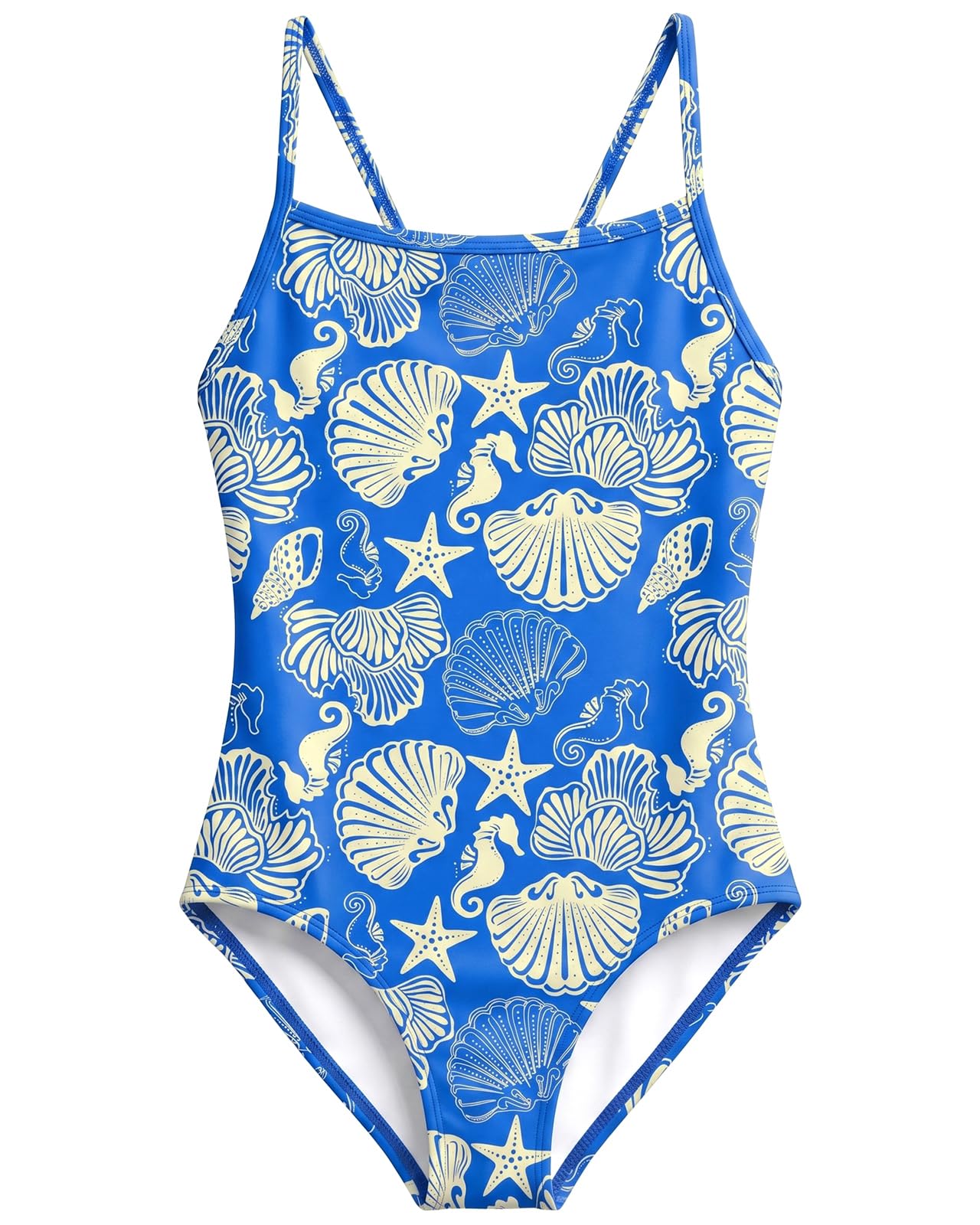 Bikini para niñas de una pieza y bañador infantil sin mangas cómodo 7