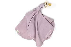 Kishu Baby Indi Organic Paci Blanket - Fairtrade & GOTS Certified 100%...