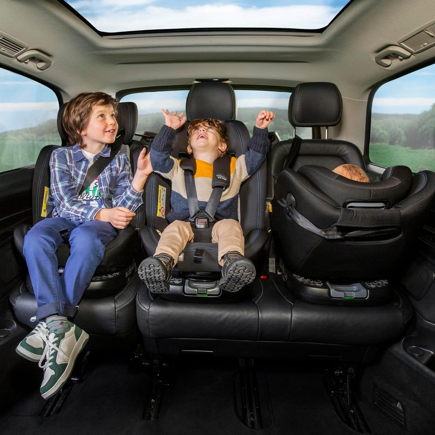 Chicco Unico Evo I-Size, Fotel Samochodowy 0-36 Kg, Homologacja ECE R129/03, Isofix 360° Obrotowy i Rozkładany, Grupa 0+/1/2/3 Od 0 do 12 Lat