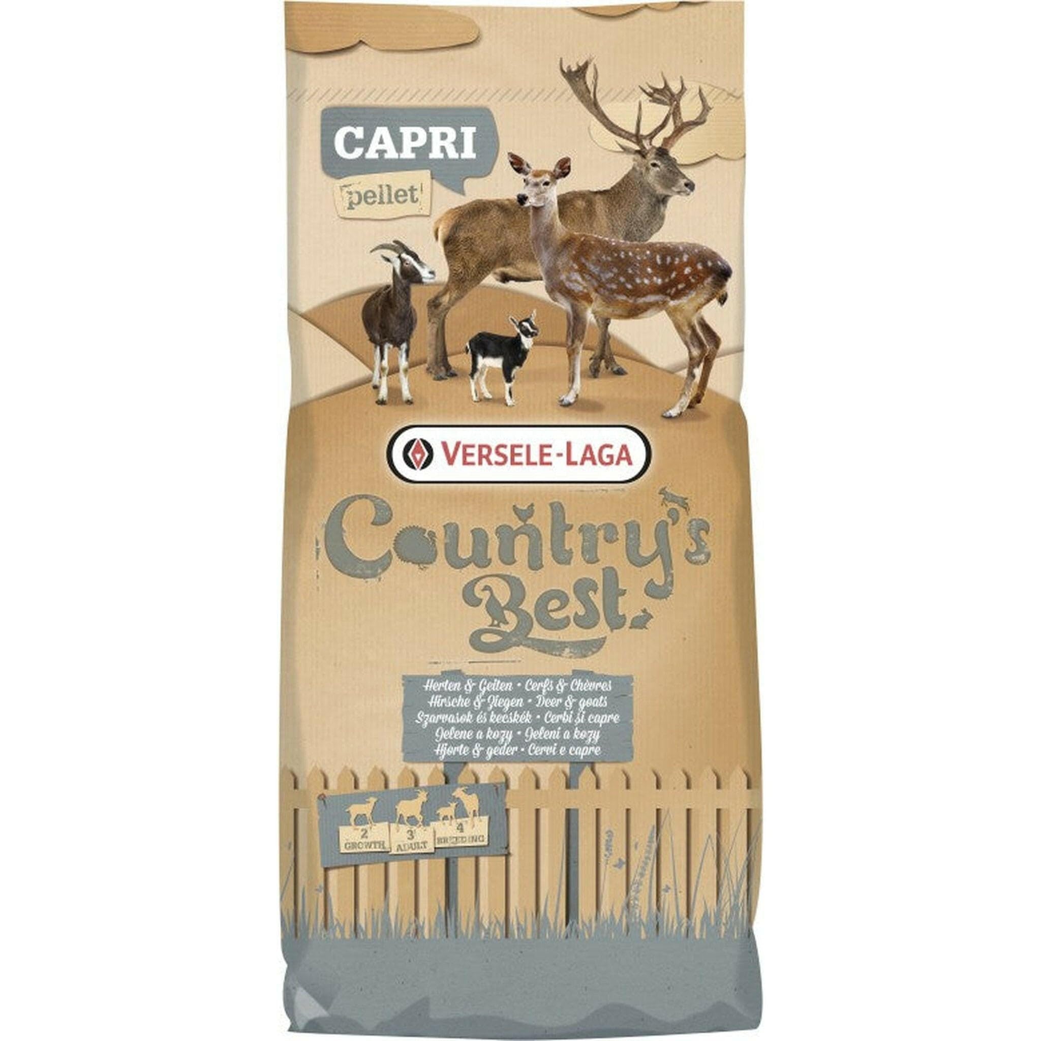 Aperitivos para Animales pequeños country's best Caprina 3 & 4 Pellet