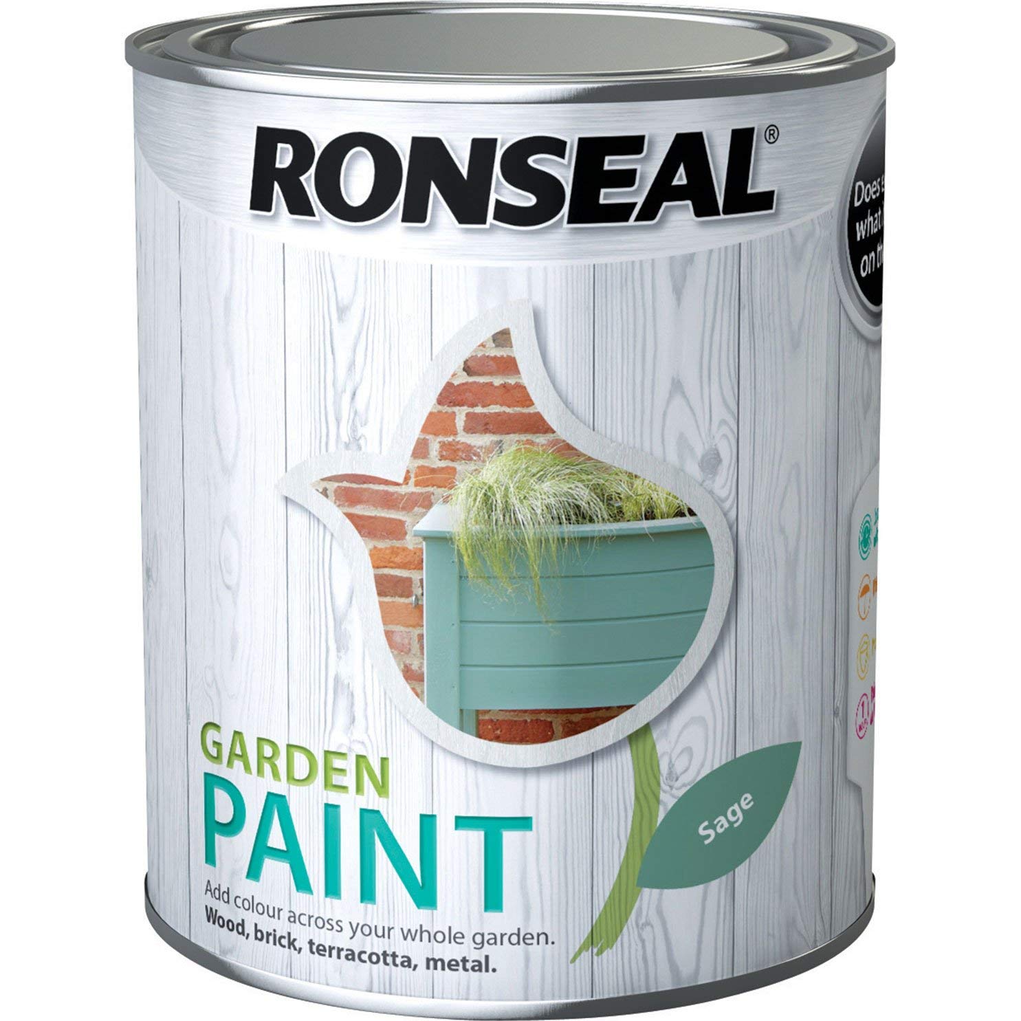Ronseal Sage General Purpose Garden Paint 750Ml