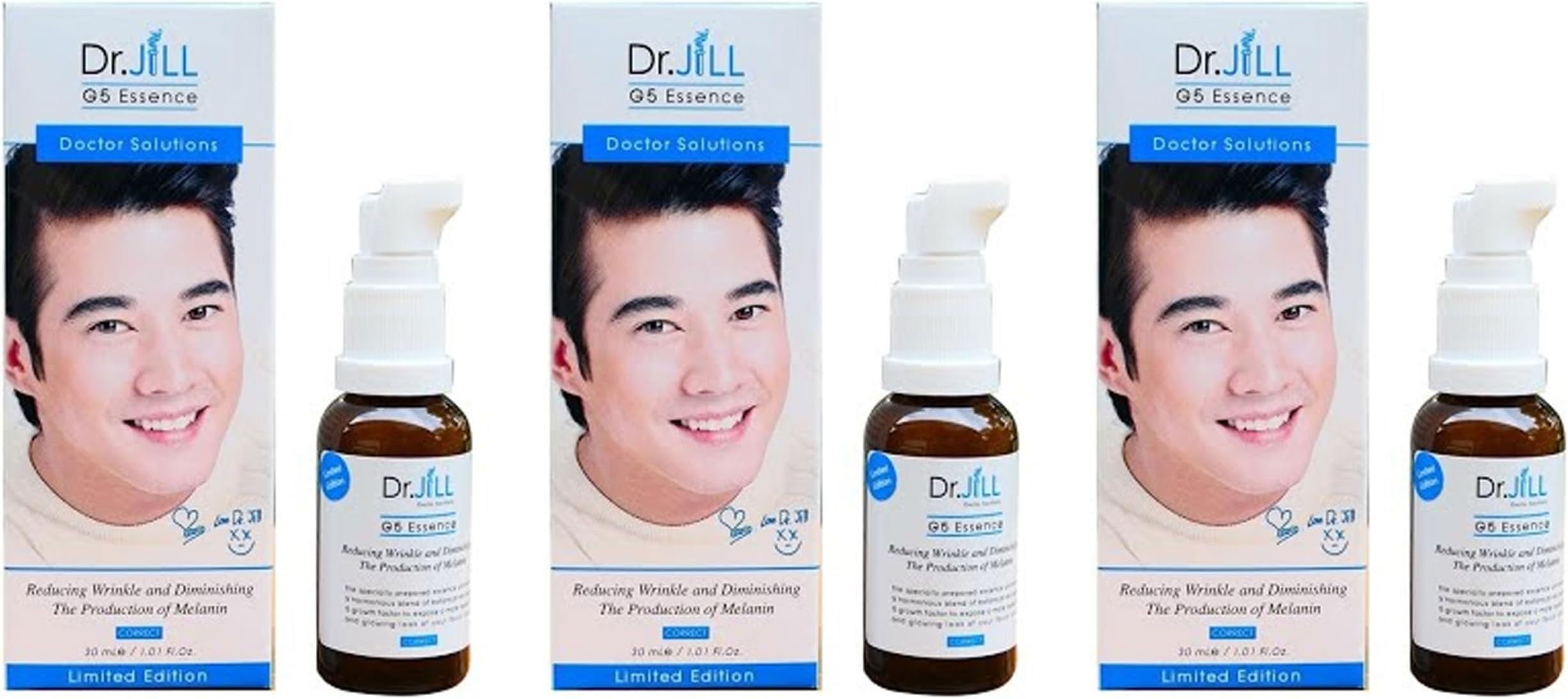 Dr. Jill G5 Essence Anti Aging Moisturizing Skin 30 Milliter Pack Of 3