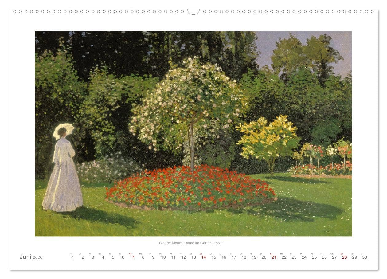 Klassische Moderne 2026 - Mit Kunst durchs Jahr (hochwertiger Premium Wandkalender 2026 DIN A2 quer), Kunstdruck in Hochglanz: Zwölf schöne Gemälde ... des 20. Jahrhunderts (CALVENDO Kunst)