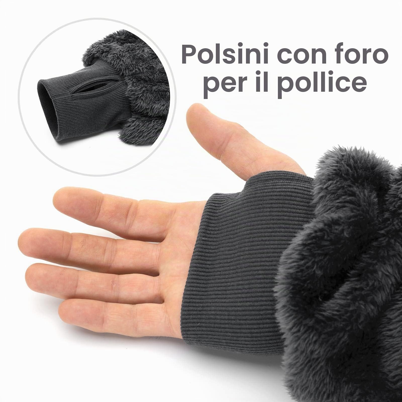 Snug Rug Coperta indossabile con cappuccio, in pile Sherpa, per adulti, morbida, confortevole, oversize, con maniche a braccio, per tenere al caldo in inverno, maglione unisex