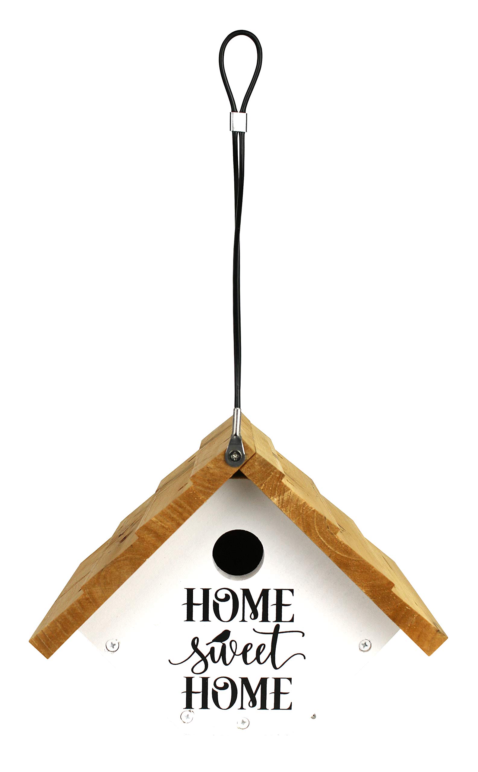 Wild Wings WWLH2-DECO Farmhouse Wren House, White