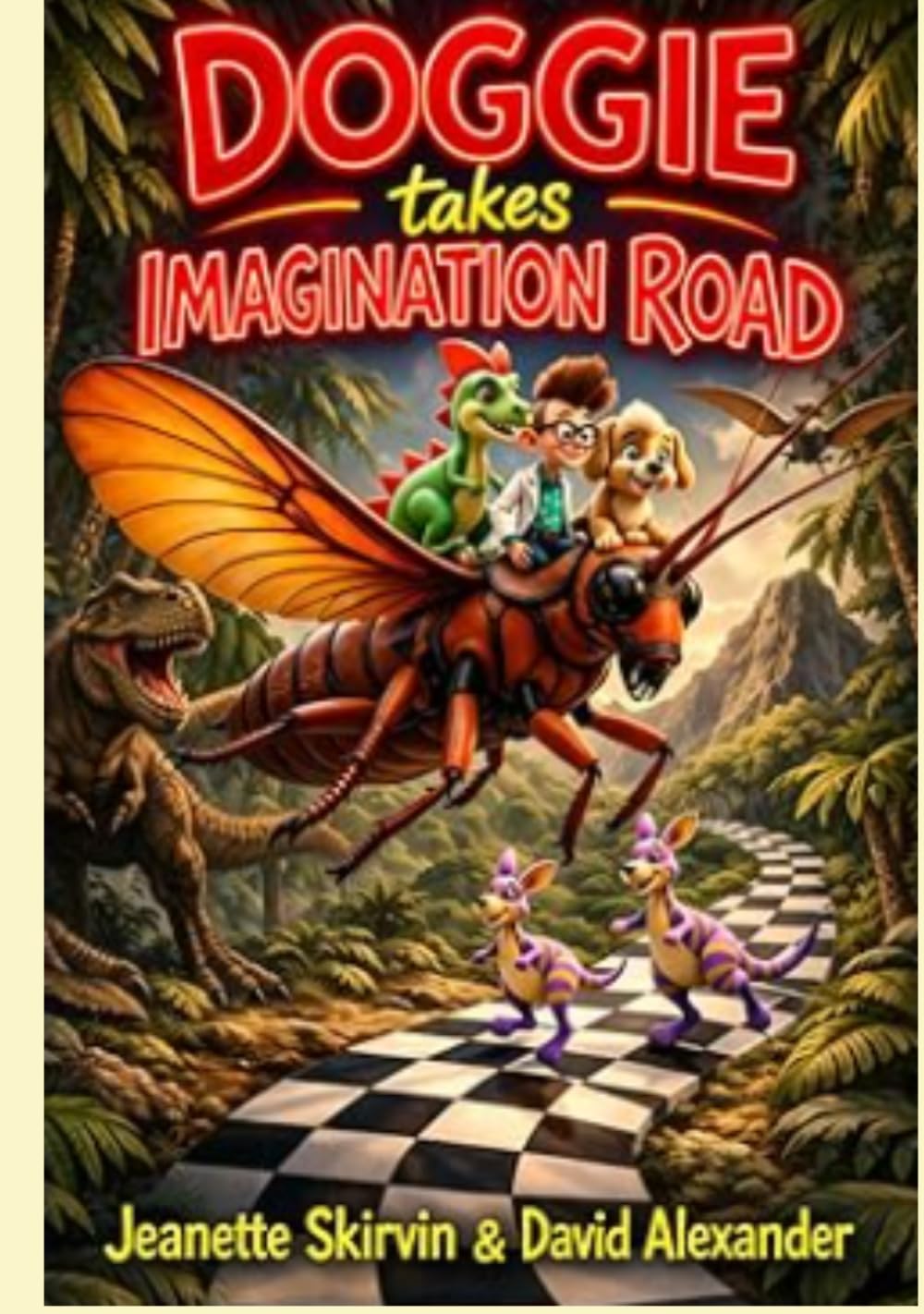 DOGGIE takes IMAGINATION ROAD