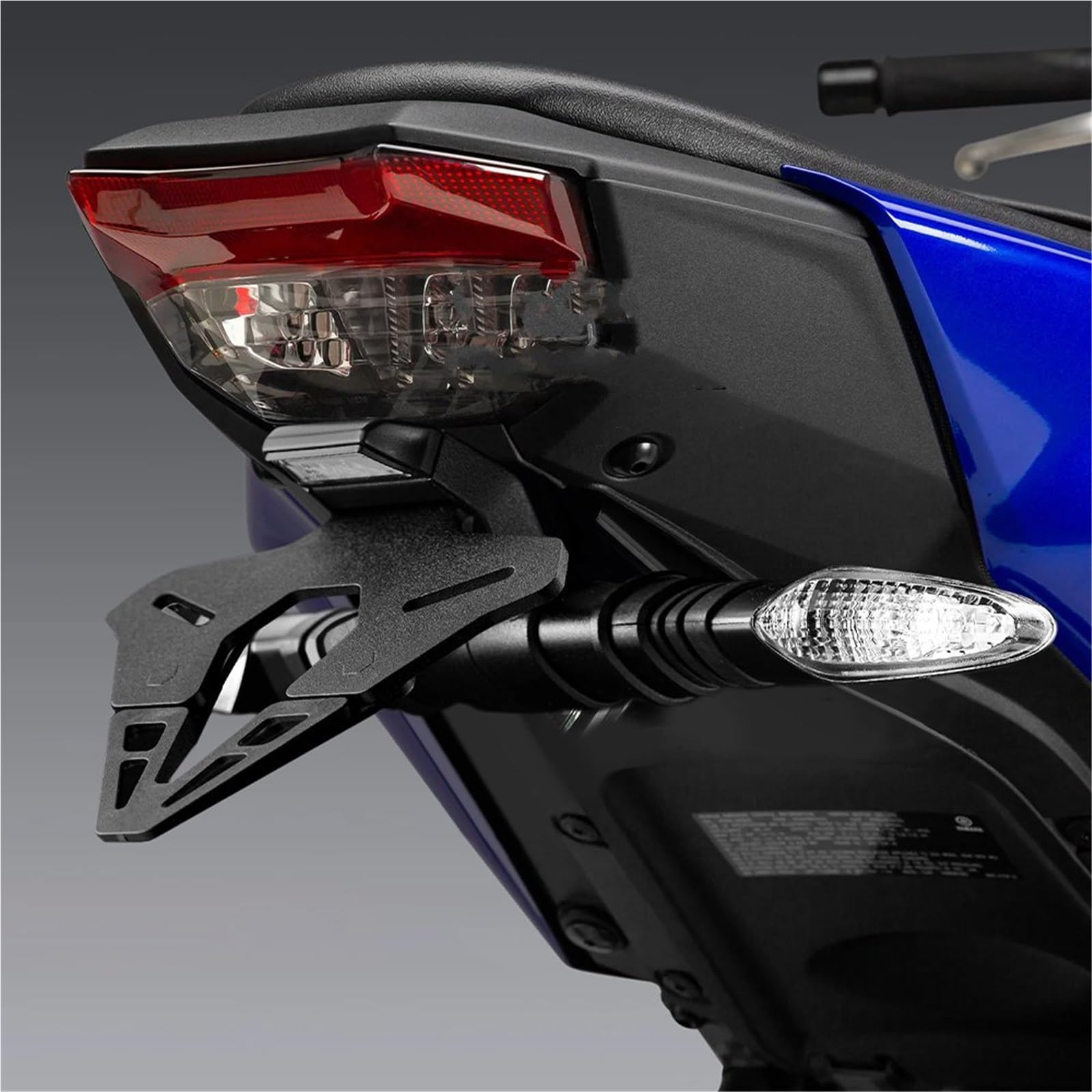 Portatarga Posteriore Moto Per Y&amaha MT-09 MT09 2024, Kit Di Fissaggio Al Telaio Del Codone.