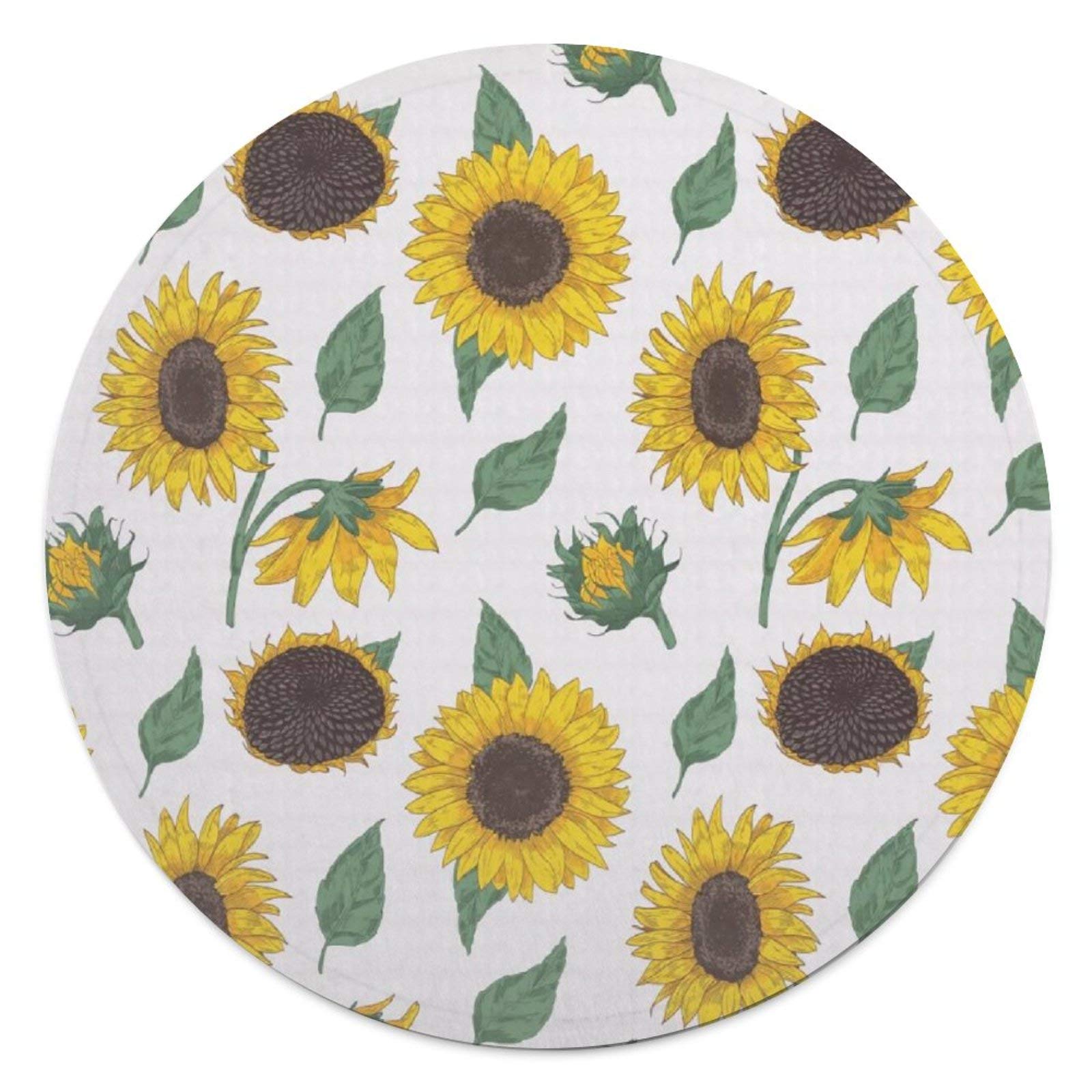 Amazon.co.jp: ベビーブランケット ひまわり 花柄 毛布 ベビーおくるみ