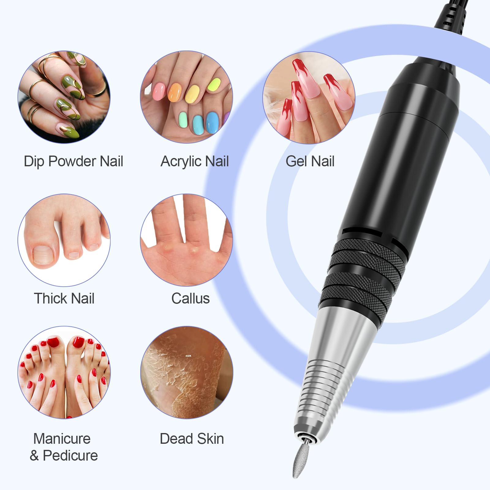 Amazon.com: Nail Drill Handpiece Replacement for Professional Nail