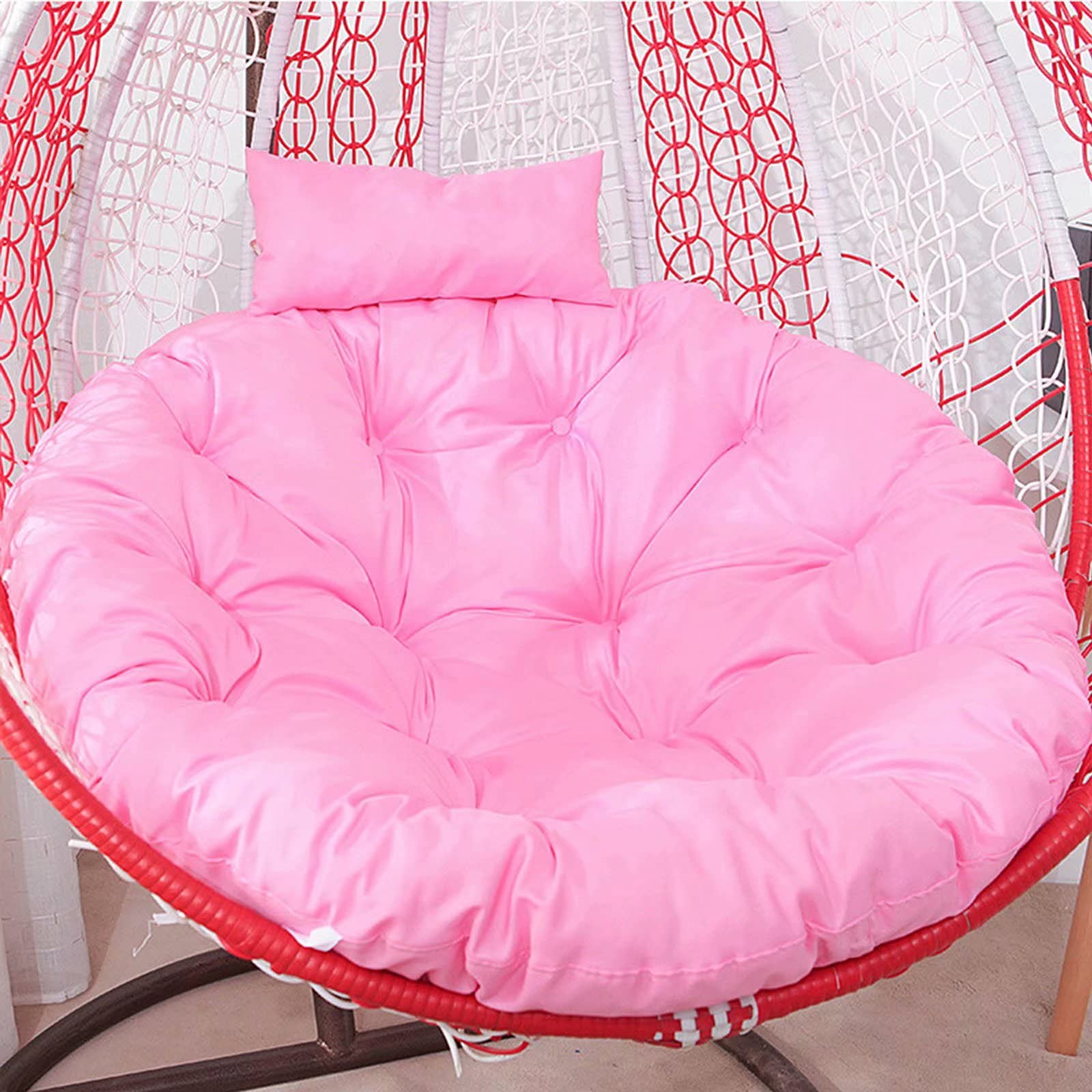 ERTsrhFD Outdoor Cushions, Hanging Chair Cushion Only, Swing Replacement, Hammock(Pink)