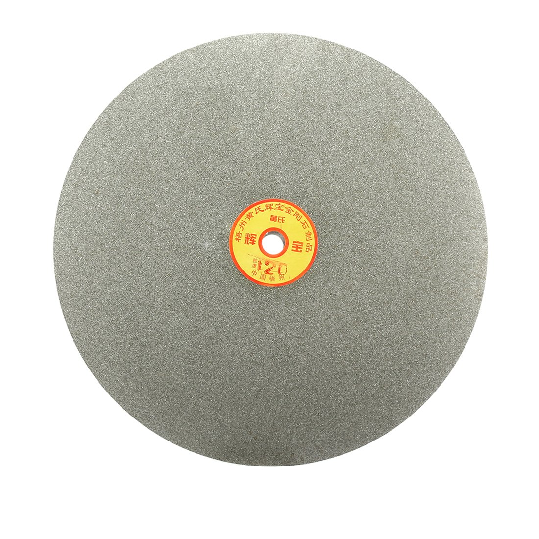Uxcell Sourcingmap 250Mm 10-Inch Grit 120 Diamond Coated Flat Lap Disk Wheel Grinding Sanding Disc