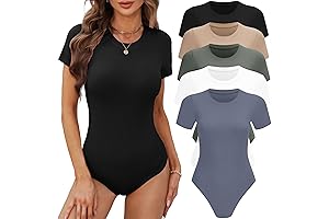 Women's Short Sleeve Bodysuits: A Versatile Wardrobe Essential