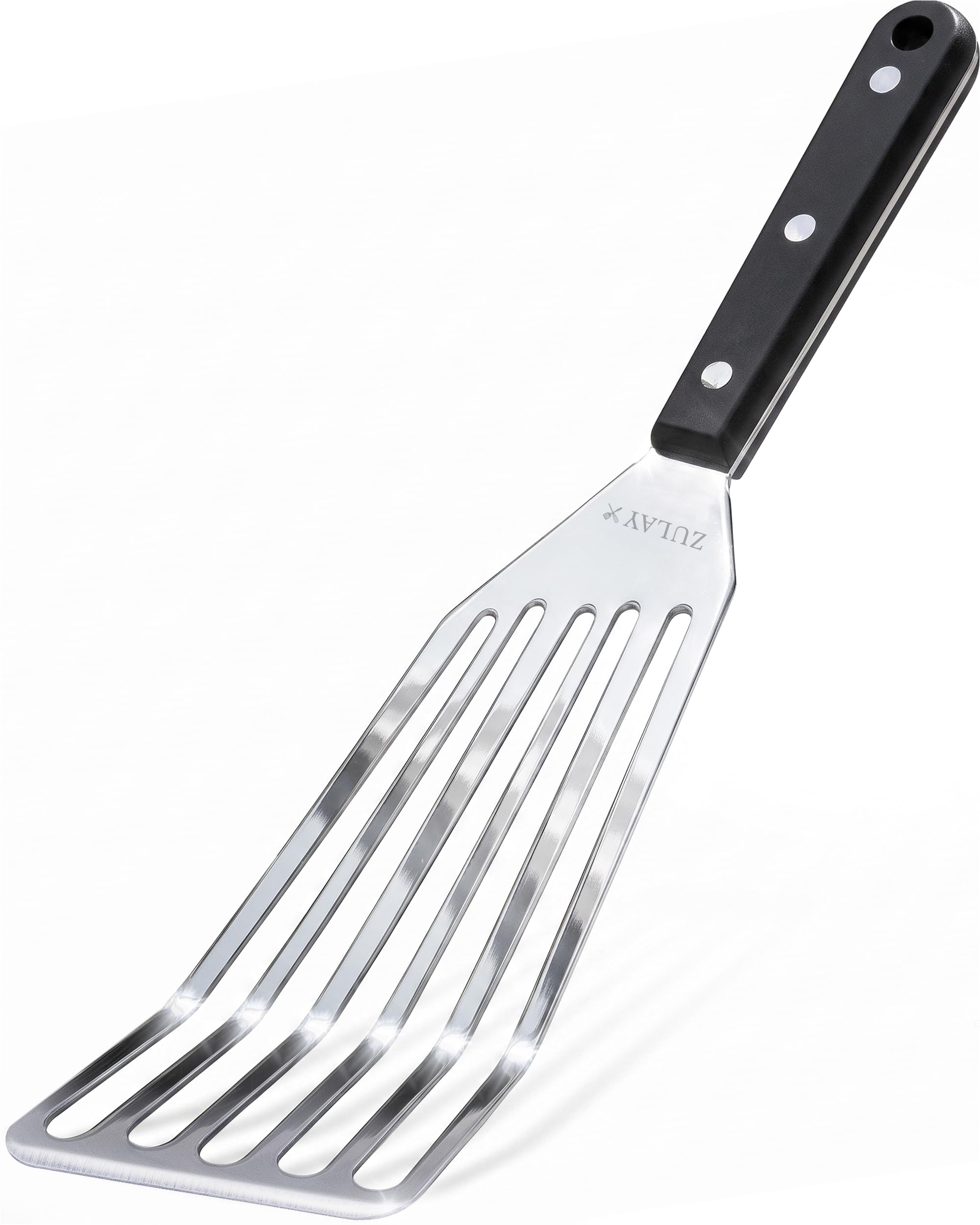 Zulay Kitchen Fish Turner - Perfect Flip! -1