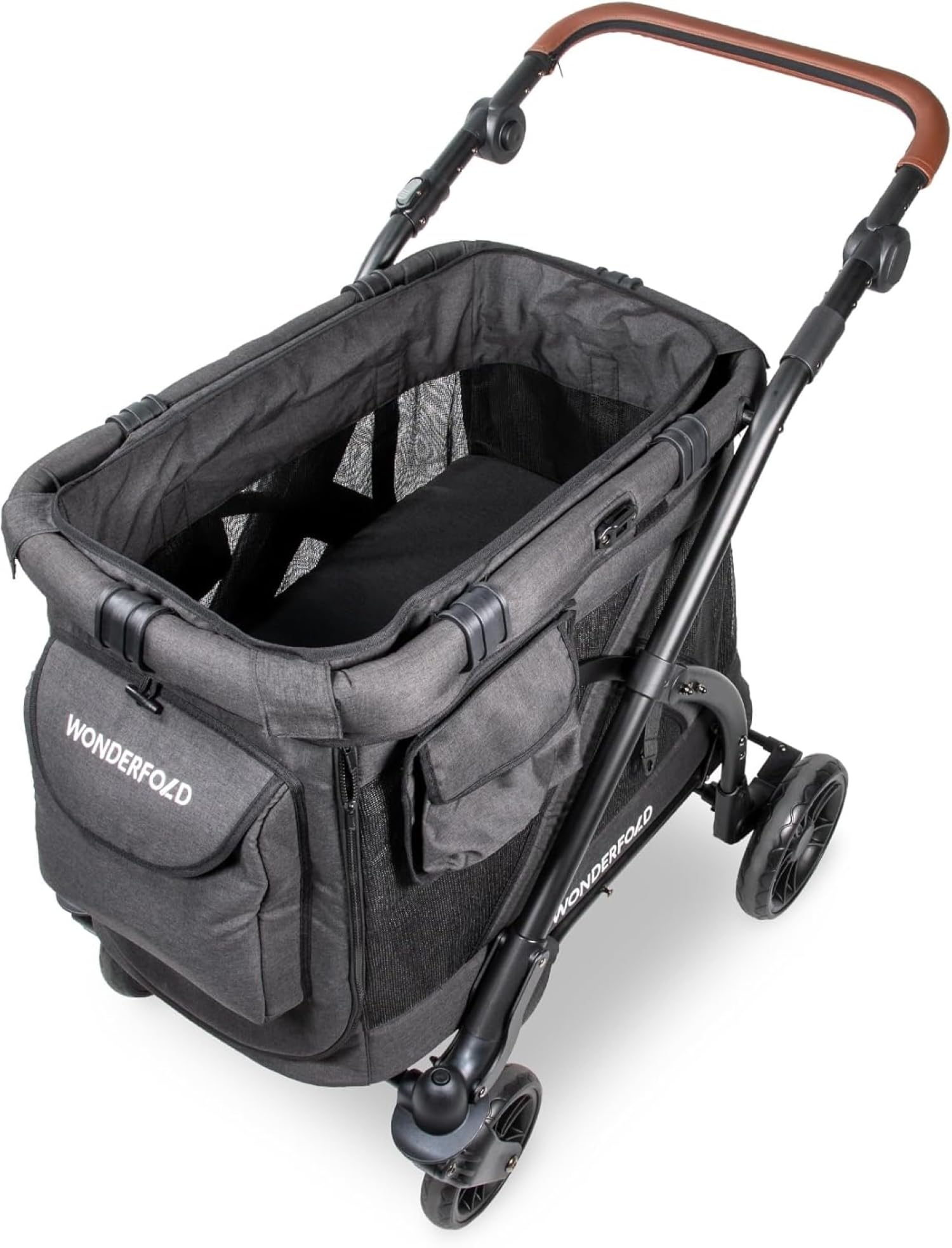 Amazon.com : WONDERFOLD Stroller Wagon M1 Luxe Baby Lounger
