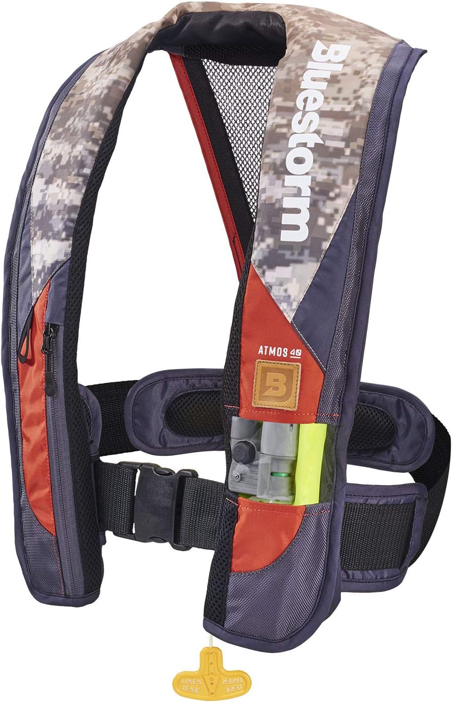 BLUESTORM Atmos 40 Automatic/Manual Inflatable PFD Life Jacket for Adults | US Coast Guard (USCG) Approved Life Vest