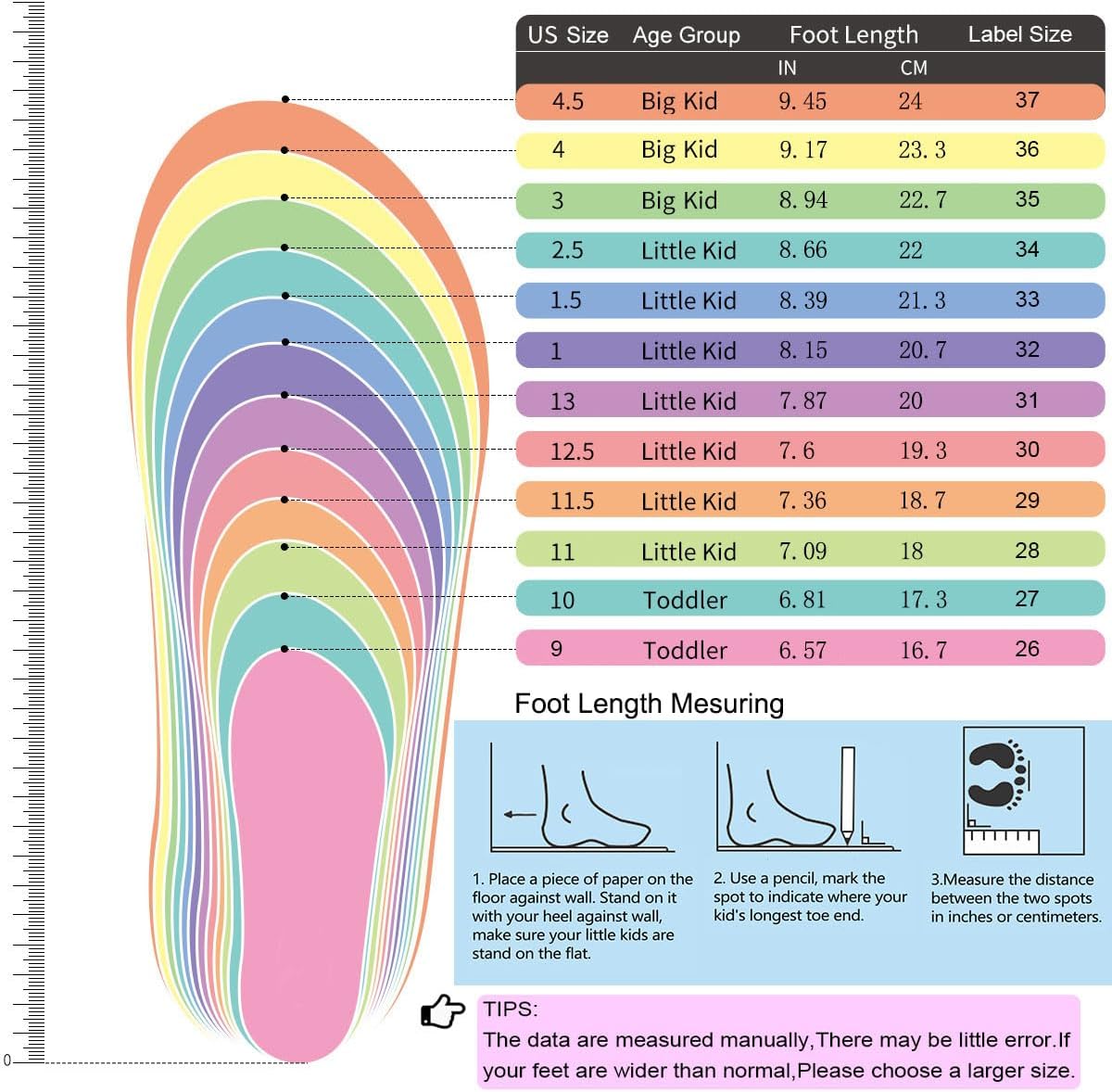 V VICROAD Kids Lightweight Tennis Shoes Athletic Casual Running Shoes Breathable Sneakers for Boys Girls - Image 7