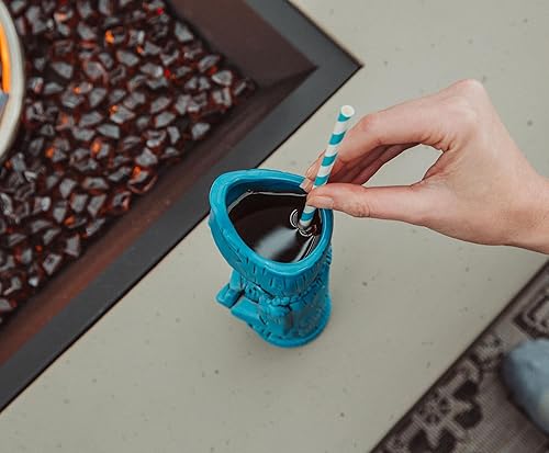 Miniatura 6 de Geeki Tikis Pee-Wee Herman Aloha Taza de cerámica | Vaso de cóctel para fiesta de cerveza para licor, bebidas | Capacidad para 12 onzas