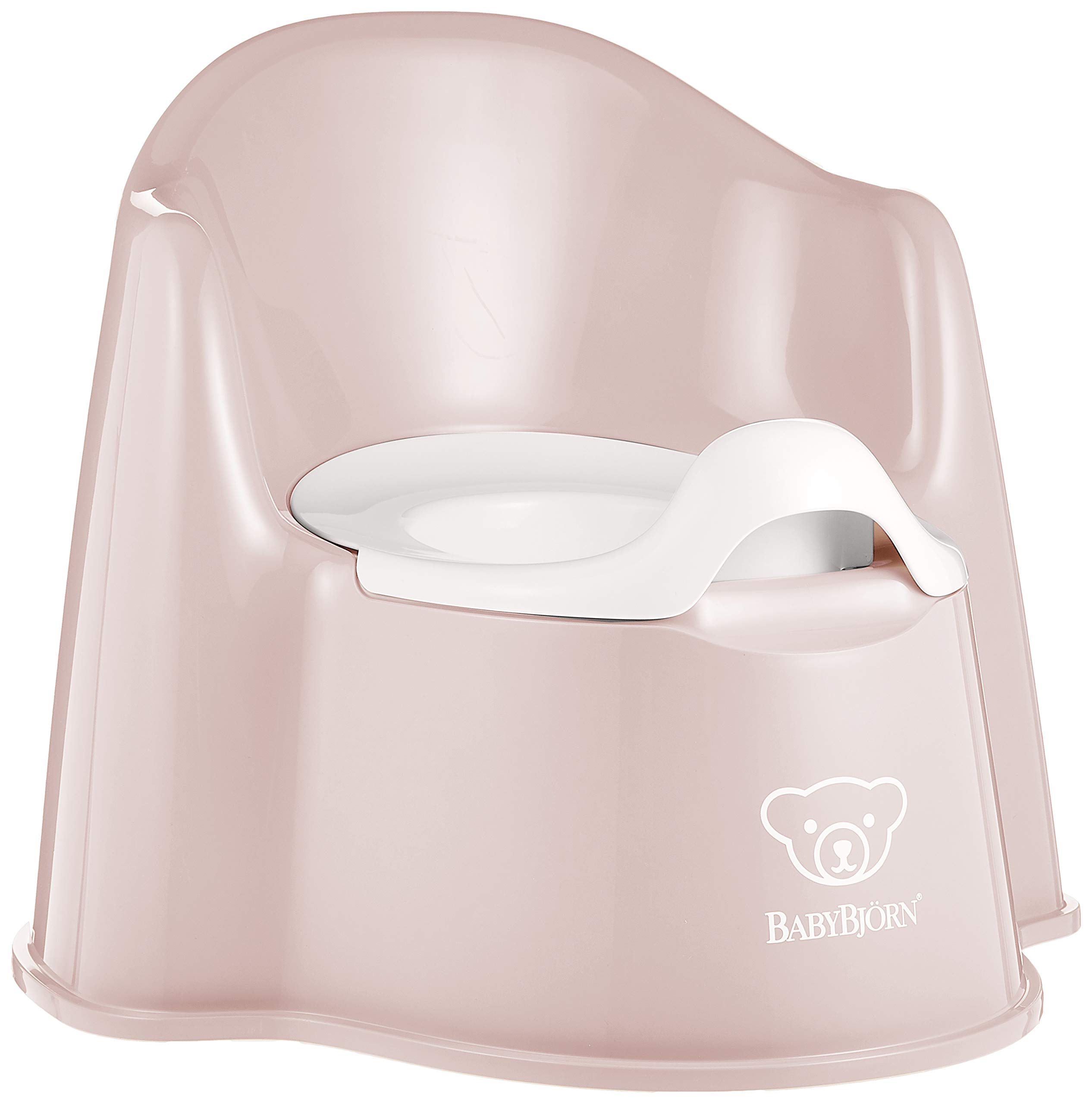 ベビービョルン 【日本正規品保証付】 イス型オマル パウダーピンク/ホワイト 1個 (x 1)