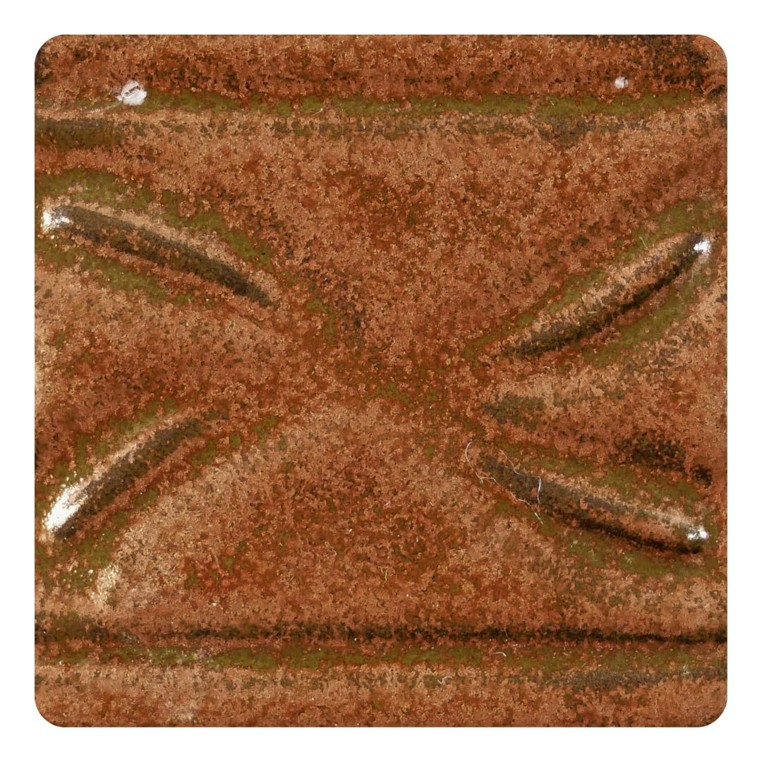 AMACO Potter's Choice Glaze, 16 oz. (473 mL), PC-56 Ancient Copper
