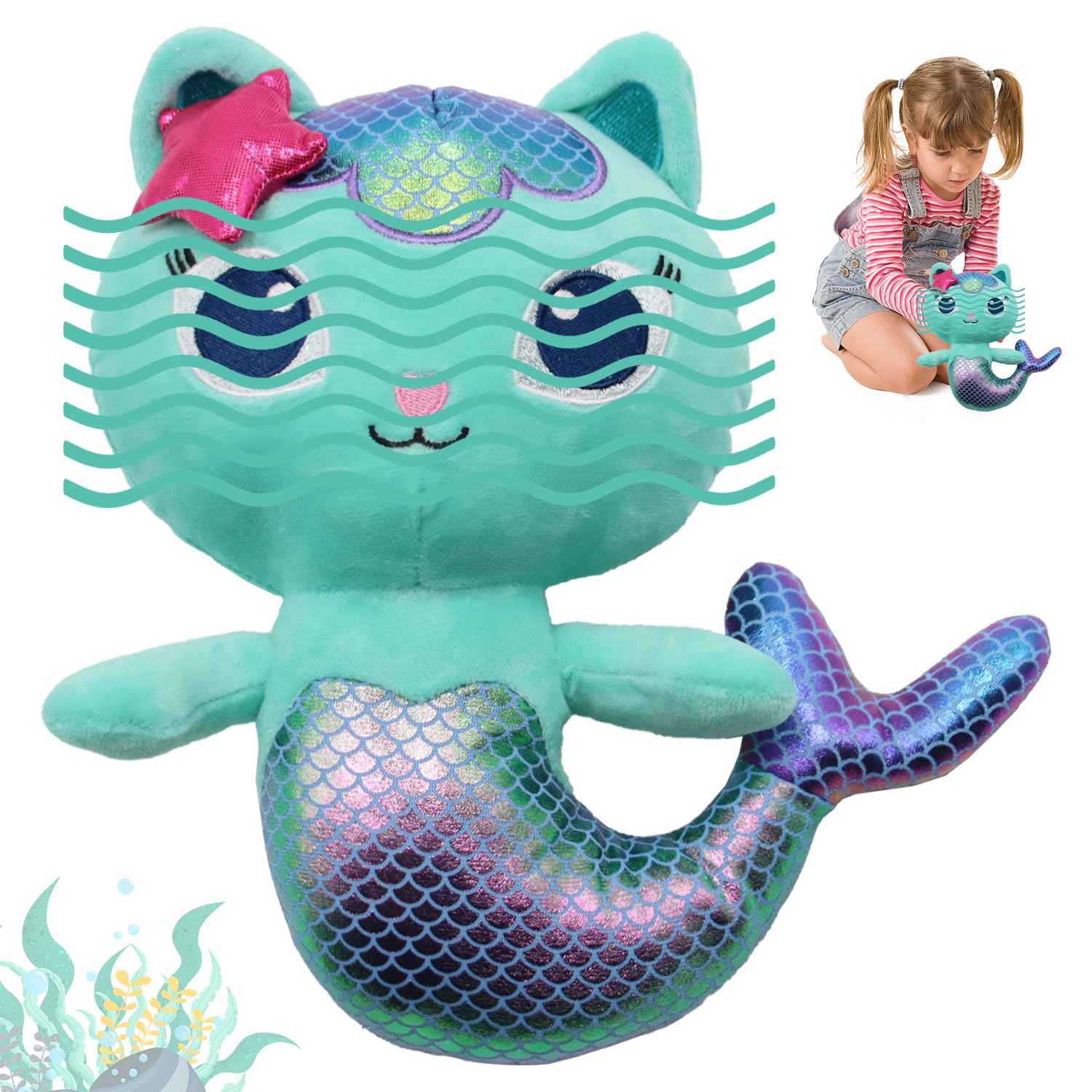 Peluche Gabby 28 Cm - Doudou Enfant Doux Et Mignon - Cadeau Anniversaire Noël Pour Fille Et Garçon