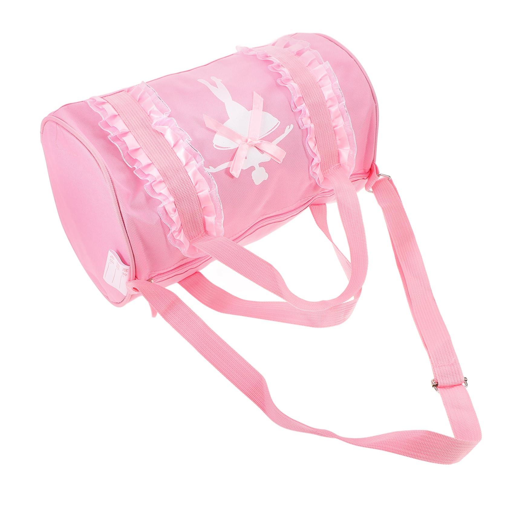 PartyKindom Ballet Dance Bag for Portable Dance Shoulder Bag with Strap Lightweight for Ballet Shoes Stylish Design