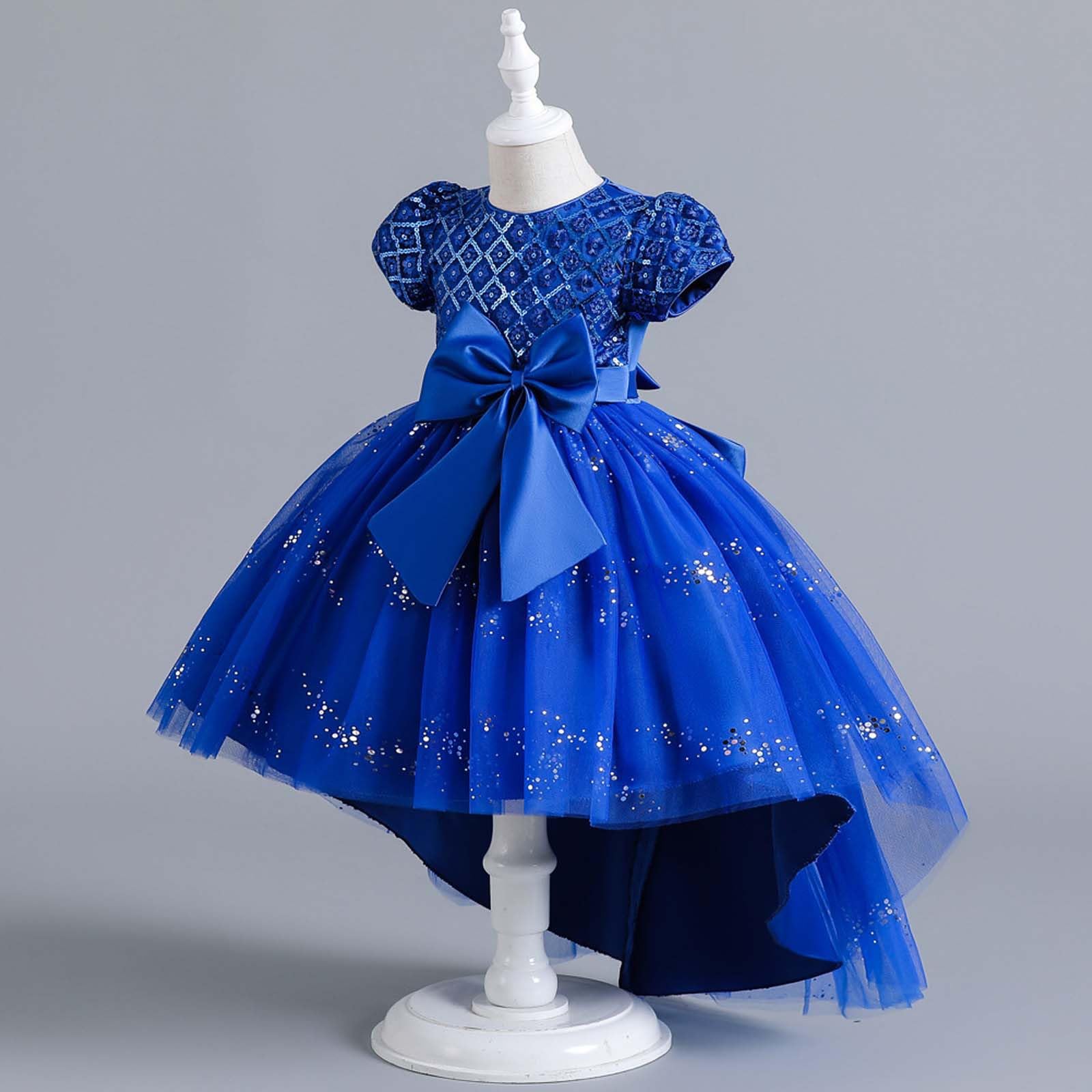 Generico Gonna Tulle Bambina Tutu Ballerina Bambina Gonna Abito da Festa con Fiocco E Tutu, Gonna Romantica per Compleanni E Recital