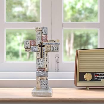 Amazon | キリスト教の直立十字架 - 伝統的な直立十字架、屋内