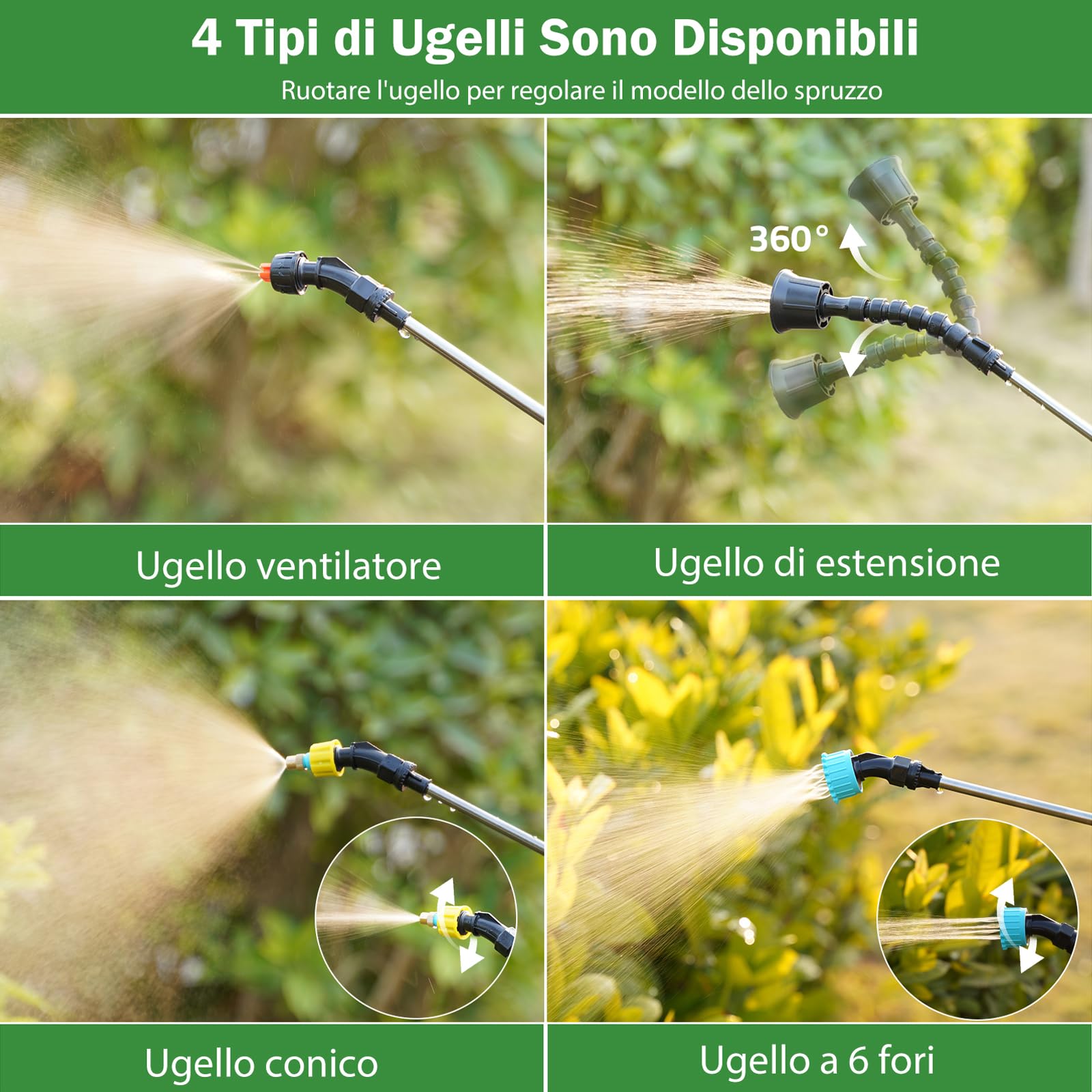 Spruzzatore Alimentare HENDI 1,5L In HDPE: Ugello Regolabile 360° Per Cucina E Pasticceria!