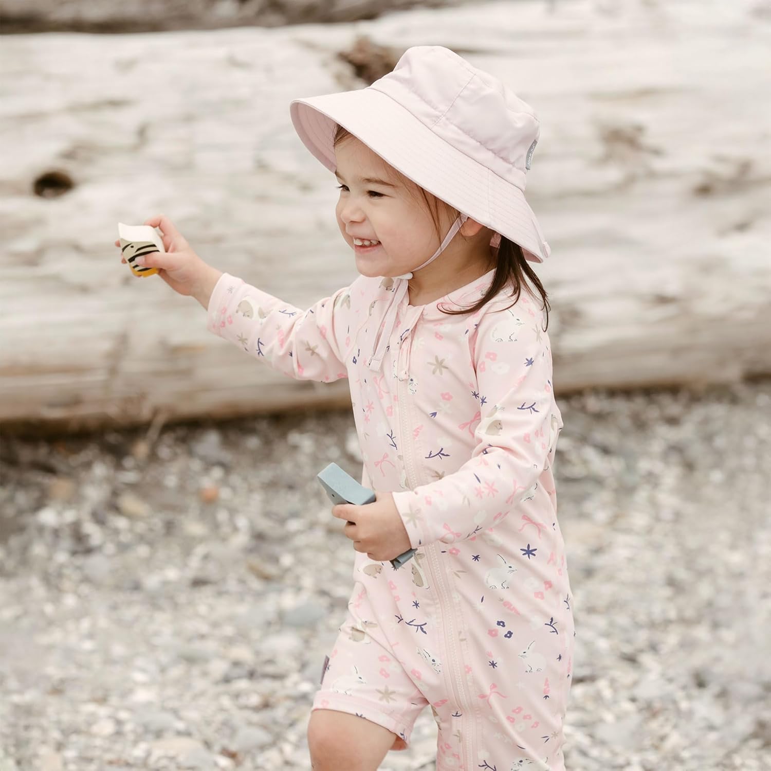 JAN & JUL Long Sleeve 1-pc UV Jumpsuit Rash Guard (Baby, Toddler)