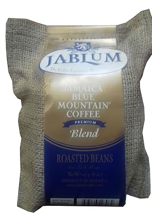 Jamaica Blue Mountain Premium Blend Whole Beans Coffee- 8oz