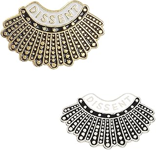 Dissent Pin RBG Enamel Pin Ruth Bader Ginsburg Feminist Pin