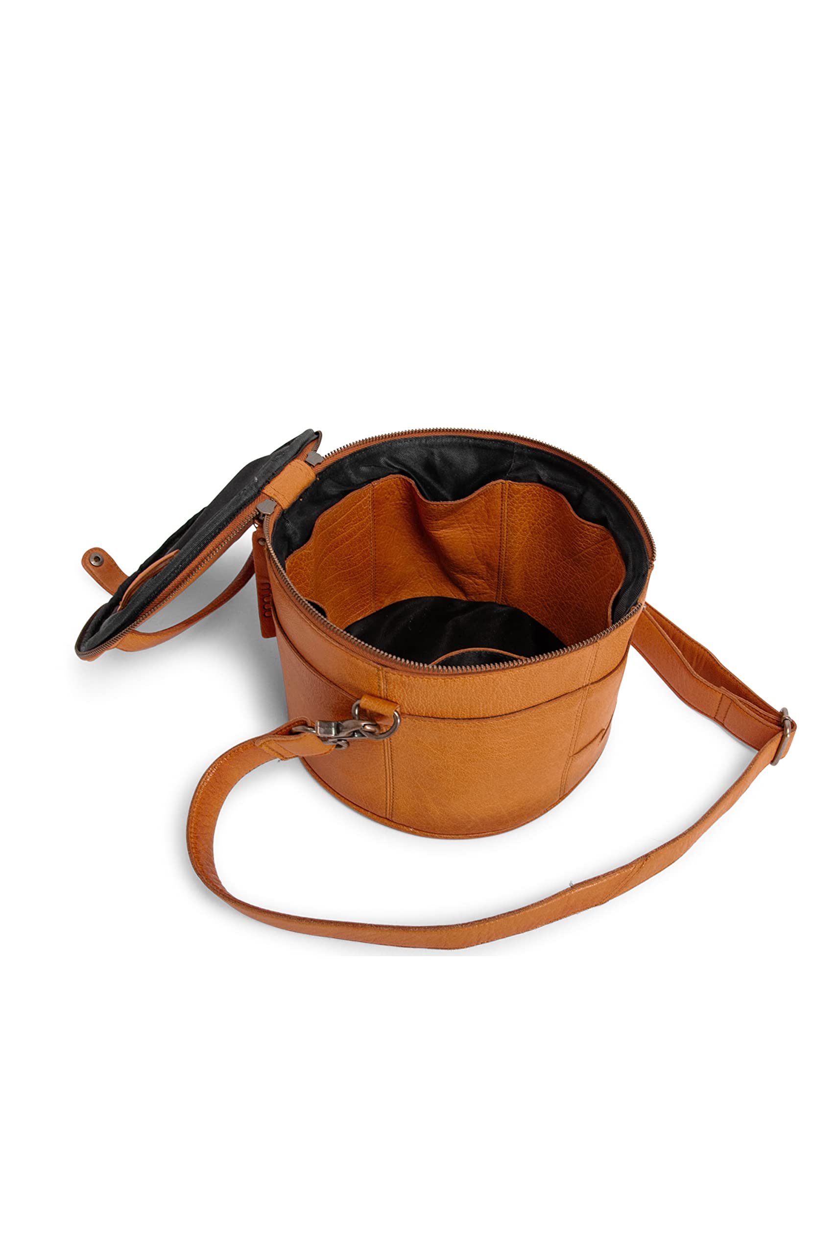muud Enturn handgemachte Ledertasche/Stickprojekttasche,Häkeltasche/Stricktasche/Kulturbeutel/Scherentasche Whisky