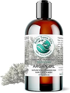Bella Terra Oils - Aceite de argán de 16 onza...