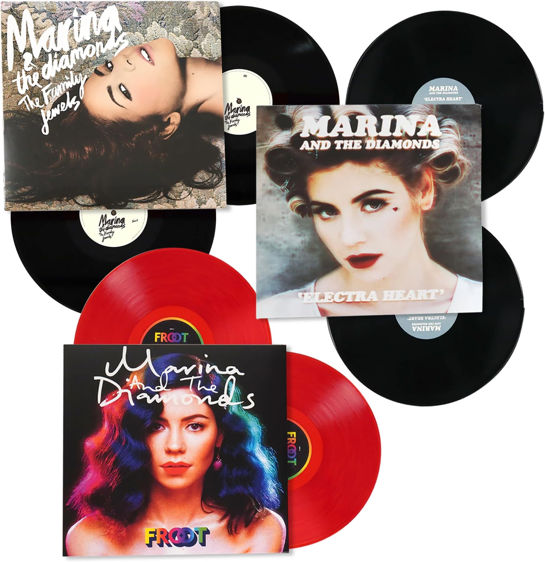 Marina and the Diamonds: The Family Jewels / Electra Heart / Froot