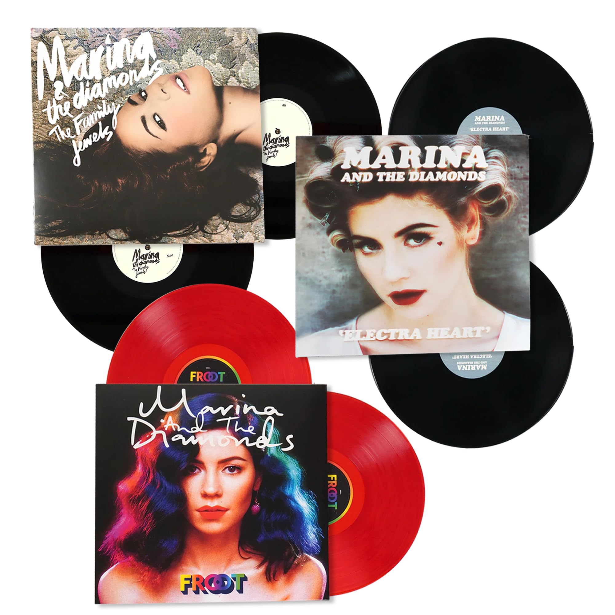 Marina and the Diamonds: The Family Jewels / Electra Heart / Froot