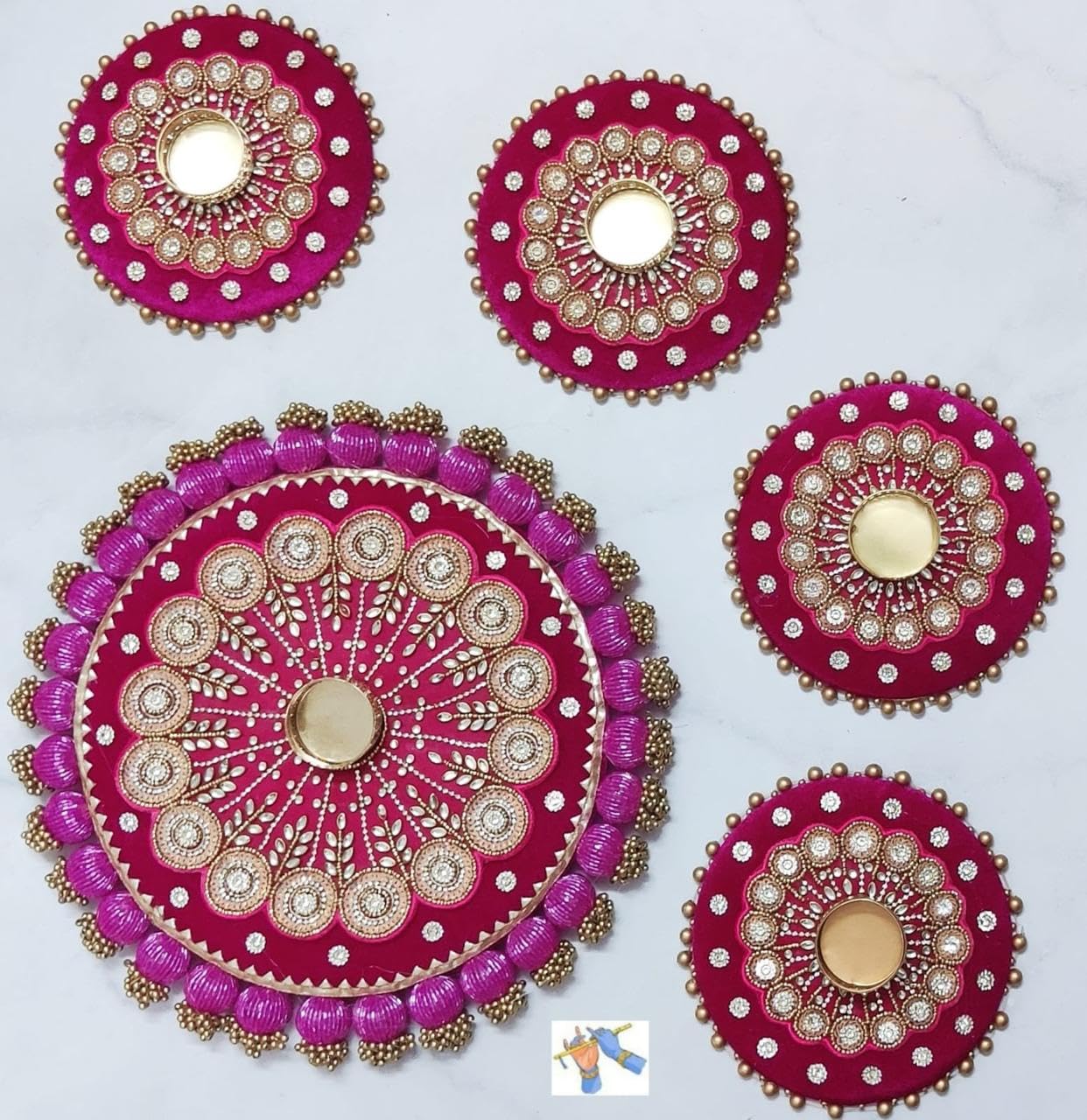 Bougie chauffe-plat en cire de Diwali, cadeau idéal pour pendaison de crémaillère