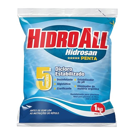 HidroAll Cloro granulado Hidrosan Penta 1 Kg