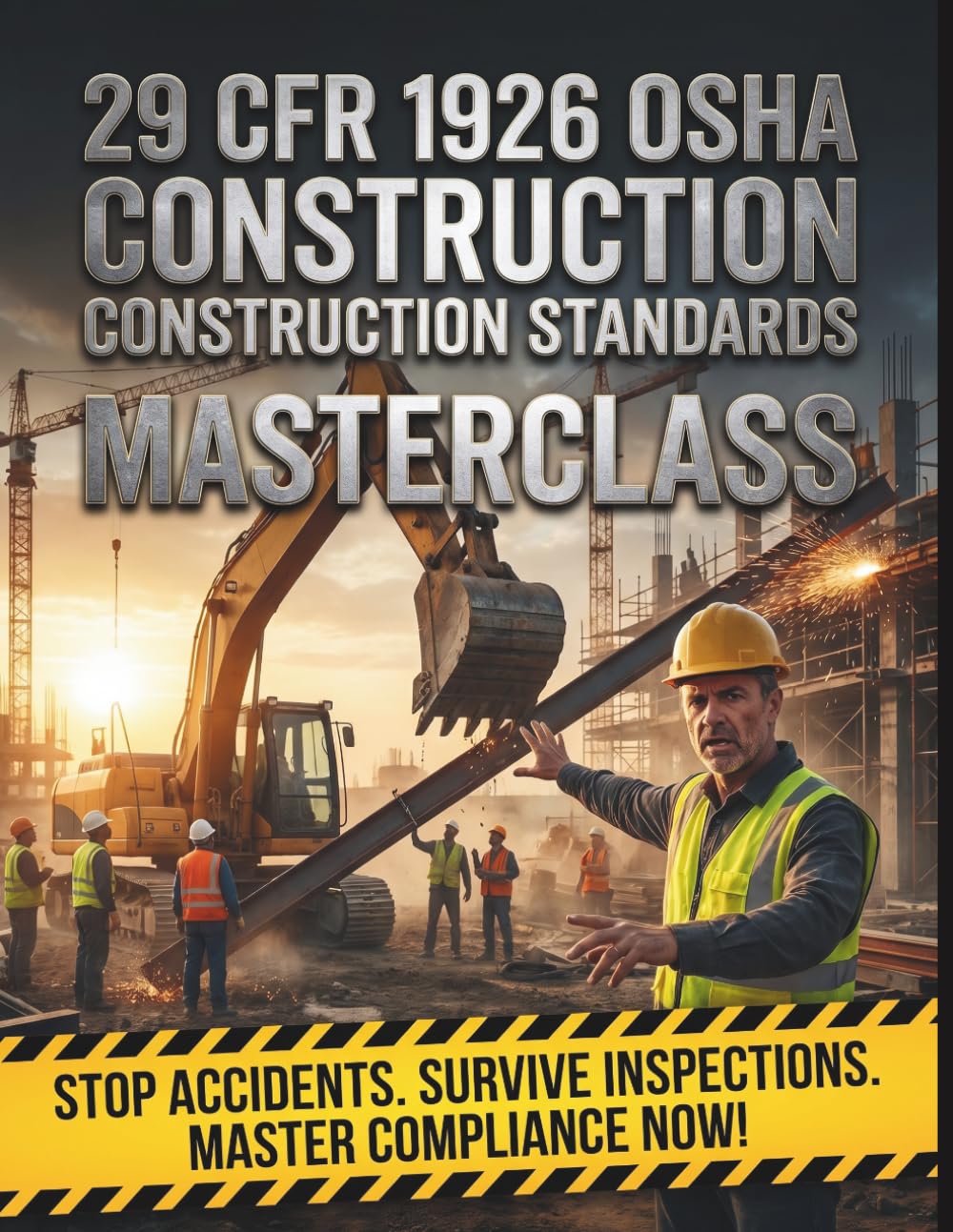 29 CFR 1926 OSHA Construction Standards Masterclass: The Actionable Guide to Total Compliance, Hazard Mitigation, and Surviving Federal Inspections for Supervisors and Safety Officers