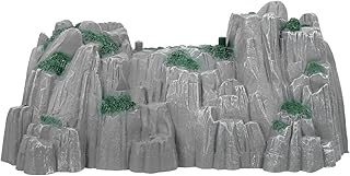 TOYANDONA 2 Peças Modelo De Caverna De Rocha Artificial Túneis De Trem Acessórios De Trem Brio Ponte Ferroviária Brinquedos Infantis Micro Brinquedos Brinquedos Infantis Modelo De Túnel